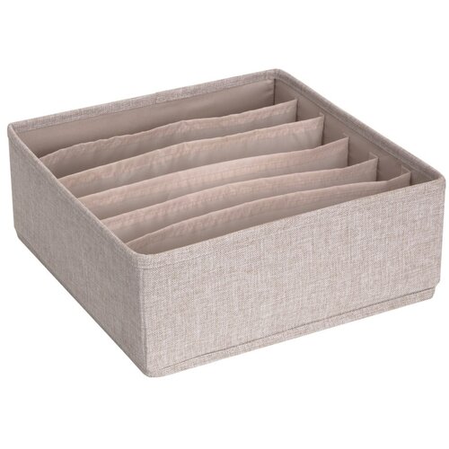 Bigso Box of Sweden Bež organizator predalov s predali Predal, 29 x 11 cm Slike