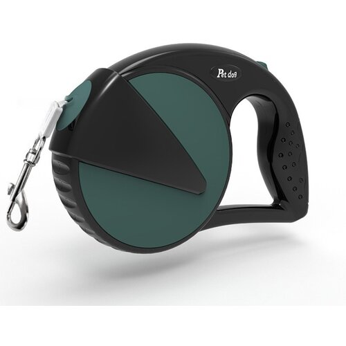 INF Vrvica za pse z zložljivim mehanizmom: Raztegljiv povodec za male, srednje in velike pse Green+Black, (5000124473) Cene