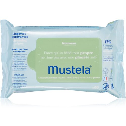 Mustela Bébé Cleansing WIpes vlažne maramice za djecu 60 kom Cijene