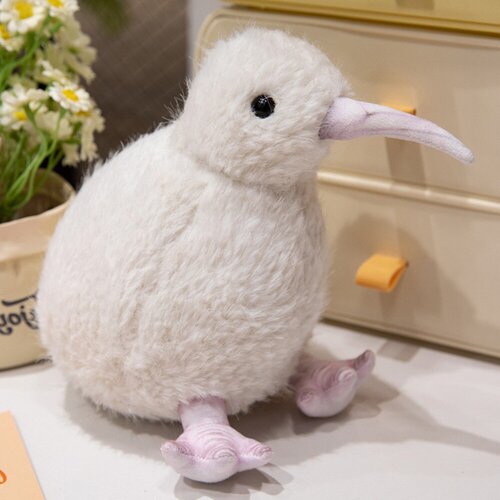 Plišana igračka Kiwi 25 cm - bijela Cijene