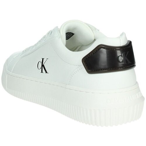 Calvin Klein Jeans Nizke superge YW0YW01846 Bela Slike