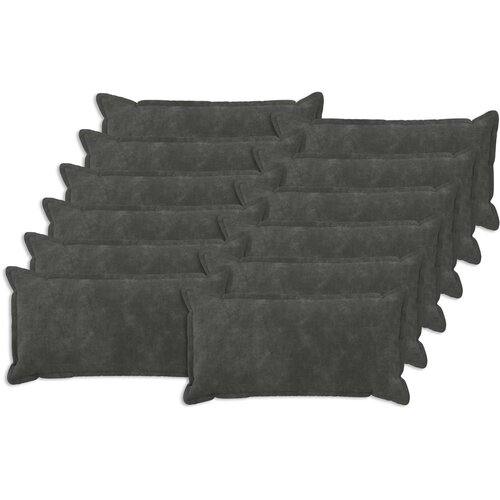  Presvlaka za jastuk 12 pcs HOUTEN Antracit 40 x 80 cm Cijene