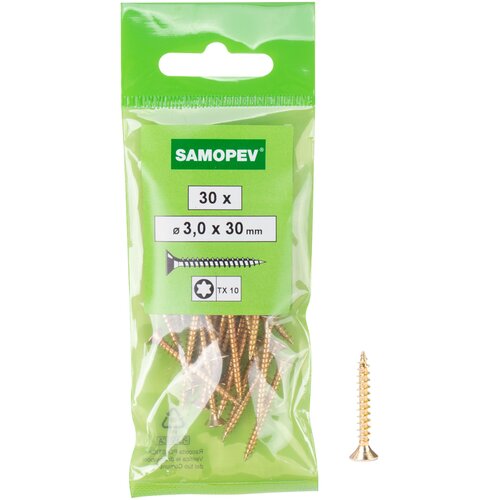 SAMOPEV Vijak za drvo TX 3x30 30/1 Slike