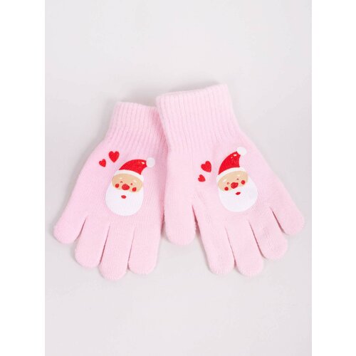 Yoclub Kids's Gloves RED-0012G-AA5A-019 Cene