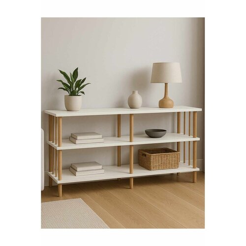 Hanah home komoda Peka219, 120 cm, bela Slike