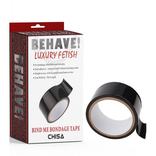  Traka za vezivanje Bind Me Bondage Tape, Crna Slike
