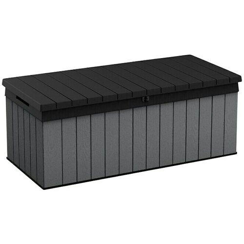 Keter Vrtna kutija za pohranu Darwin (D x Š x V: 65,3 x 142,5 x 54,5 cm, Siva, Plastika) Cijene