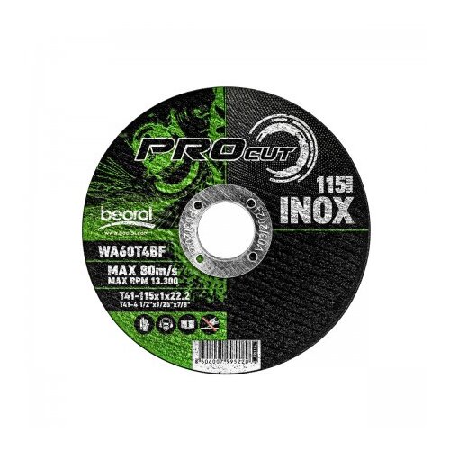  Rezna ploča za inox fi115 x 1mm PROcut ( RPI115 ) Slike