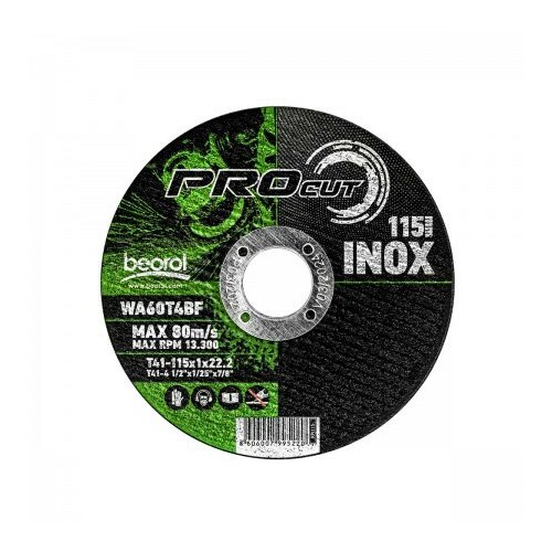 x Rezna ploča za inox fi115 x 1mm PROcut ( RPI115 ) Slike