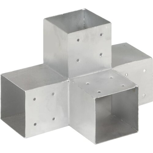 vidaXL spojnik za stupove u x-obliku od pocinčanog metala 101 x 101 mm Cijene
