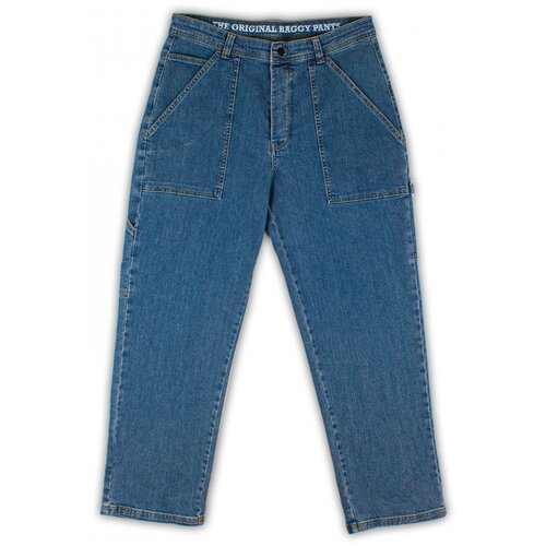HOMEBOY Hlače X-tra work pants denim Modra Cene