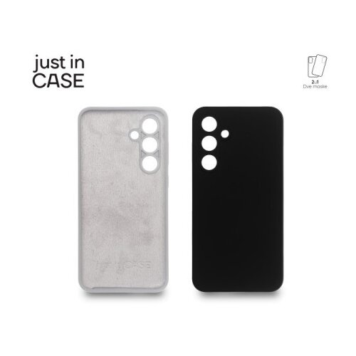 Just_in_Case 2u1 Extra case MIX PLUS paket maski za telefon Samsung S24 FE CRNI ( MIXPL234BK ) Cene