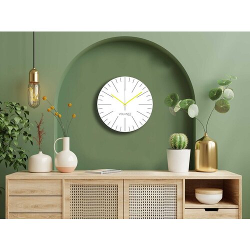Wallity Zidni sat 1T261214-Byz6Sarı, 35x35 cm, Beli Cene
