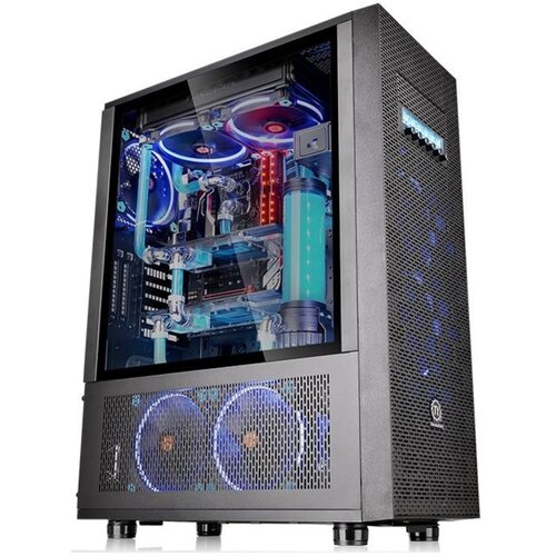Thermaltake Core X71 TG Full tower, tempered glass, 2x Riing fans, 1x GPU support bracket Cijene