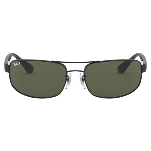 Ray-ban RB3445 002/58 Polarized M (61) Črna/Zelena Cene