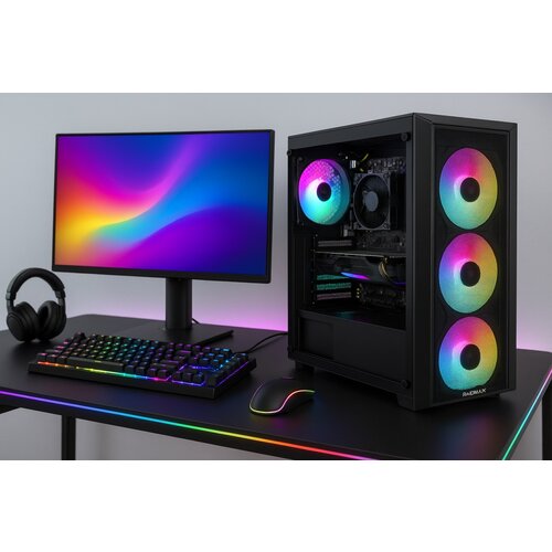 TITAN PC Ryzen 5 7500F/32GB/RTX 5060 8GB/1TB/675W Cene
