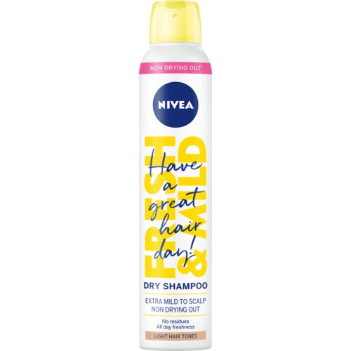 Nivea Fresh & Mild Light Hair Tones Dry Shampoo suhi šampon 200 ml za ženske Cene
