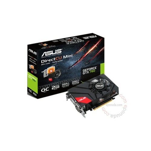 Asus nVidia GeForce GTX 760 2GB 256bit GTX760-DCMOC-2GD5 grafička kartica Slike