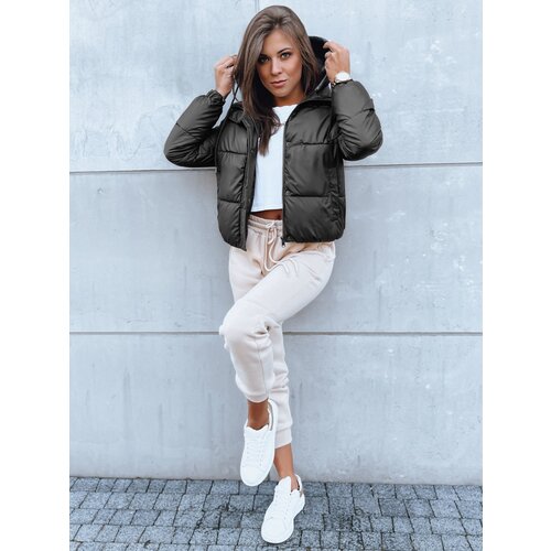 DStreet KHALEESI ladies quilted jacket black Slike
