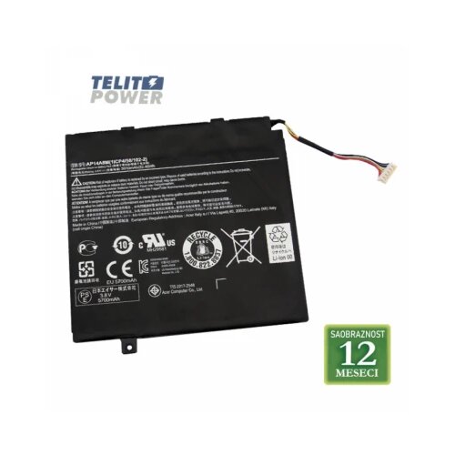  Baterija za laptop acer swift A3-A20 / AP14A8M 3.8V 22Wh / 5910mAh Cene