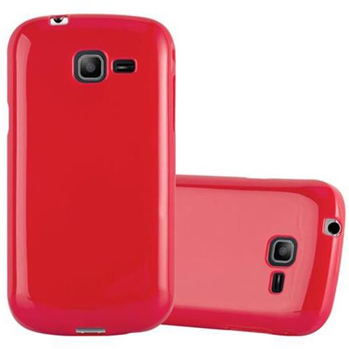 Cadorabo Ohišje, združljiv s Samsungom v Jelly Red - Zaščitni pokrov, narejen iz fleksibilnega silikona TPU, (20589437) Cene