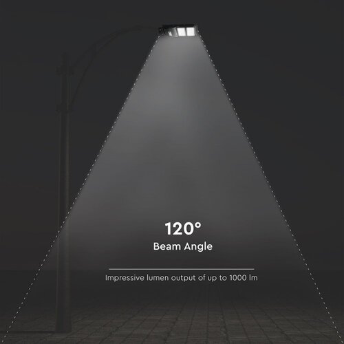  LED prigu&amp;scaron;iva solarna ulična svetiljka LED/8W/3,2V 6000K IP65 9000 mAh + daljinski upravljač Slike