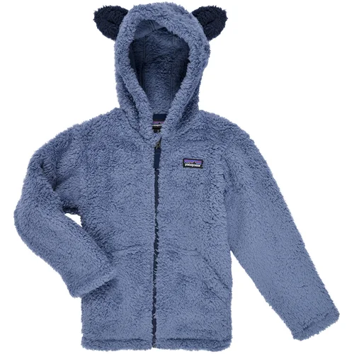 Patagonia BABY FURRY FRIENDS HOODY Plava