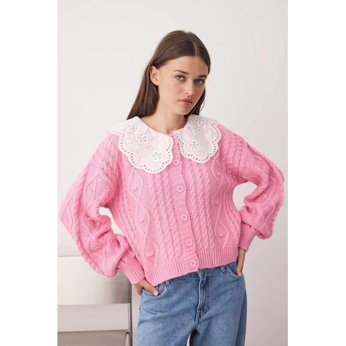 TRENDYOLMILLA Ženska jakna Twoaw26Hi00074, Roze-Roze Cene