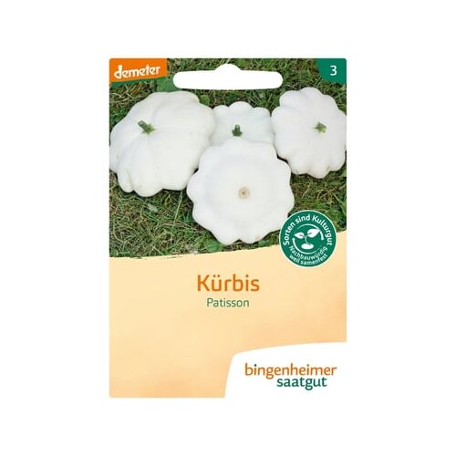 Bingenheimer Saatgut buča "Patisson Blanc" Cene