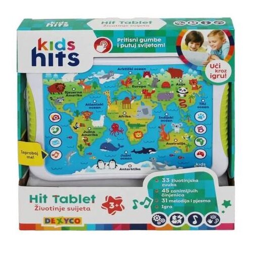  DJEČIJI HIT TABLET ATLAS KH01001 29335 Cijene