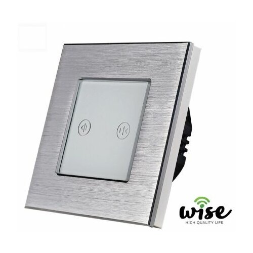 Wise Wifi pametni prekidač za roletne/zavese, aluminijumski panel srebrni WR0011 Cene