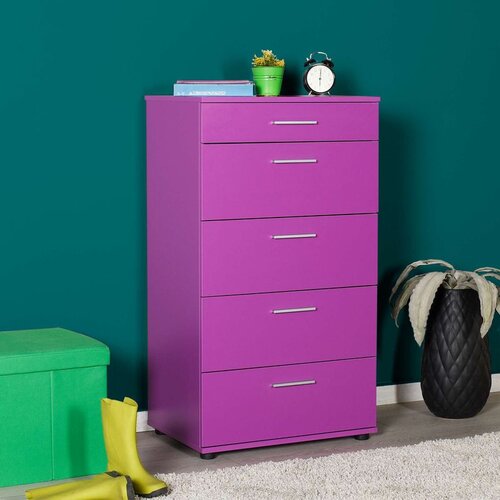 Hanah home komoda Trendline, 68x108x44 cm, ljubičasta Cijene