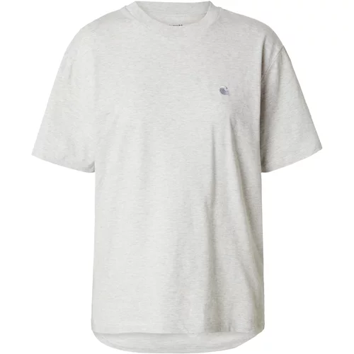 Carhartt WIP Majica 'Casey' siva melange / bijela