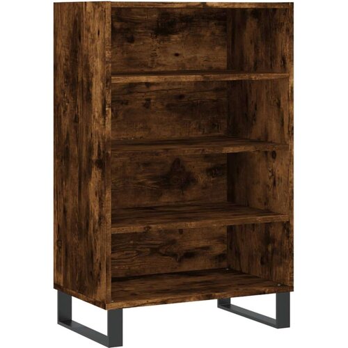 VidaXL Visoka komoda boja hrasta 57 x 35 x 90 cm od konstruiranog drva Slike
