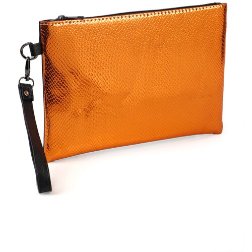 Capone Outfitters Paris Women's Clutch Orange Bag Slike
