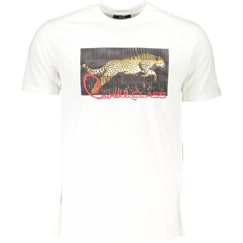 Cavalli Class MEN&#39;S SHORT SLEEVED T-SHIRT WHITE Cene