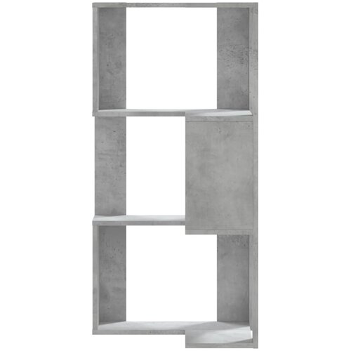  Kutni regal za knjige s 3 razine 50x50x102cm drveni Slike
