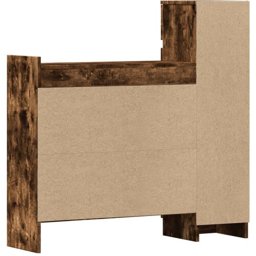  za cipele boja hrasta 100,5x28x100 cm konstruirano drvo Slike