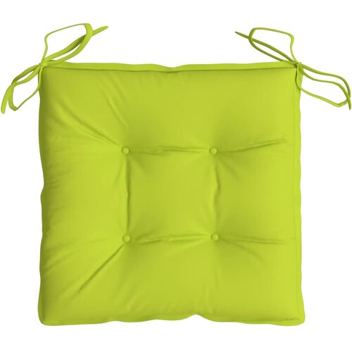  Jastuci za palete 4 kom jarkozeleni 50x50x7 cm tkanina Oxford Slike