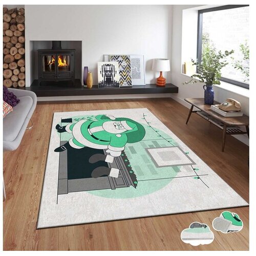 Conceptum Hypnose Tepih sa novogodi&scaron;njim motivima Asr-Crpt-21, Pravougaoni, 100 x 180 cm, &Scaron;areni Cijene