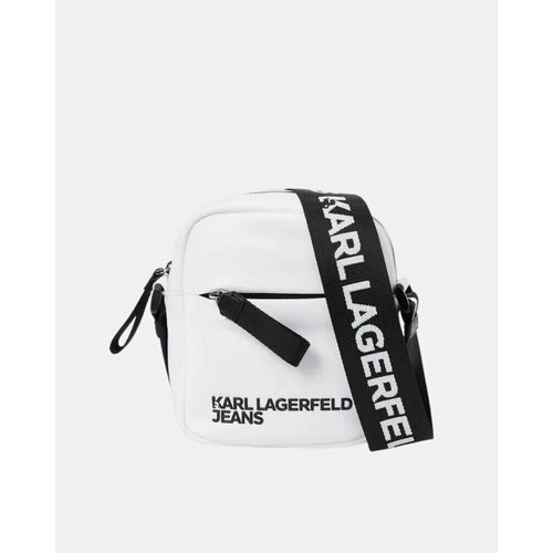 Karl Lagerfeld Torbe za čez ramo A1M30337 Bela Slike
