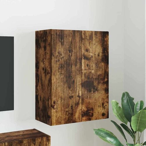 TV stenska omara Dimljeni oreh 59,5 x 31 x 80 cm, (5000112638) Cene