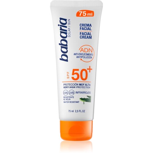 Babaria Sun Face krema za sunčanje za lice SPF 50+ 75 ml Slike