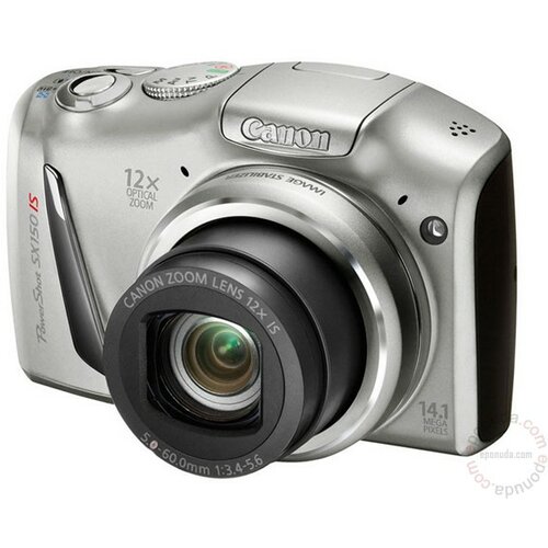 Canon powershot SX150 is silver digitalni fotoaparat Slike