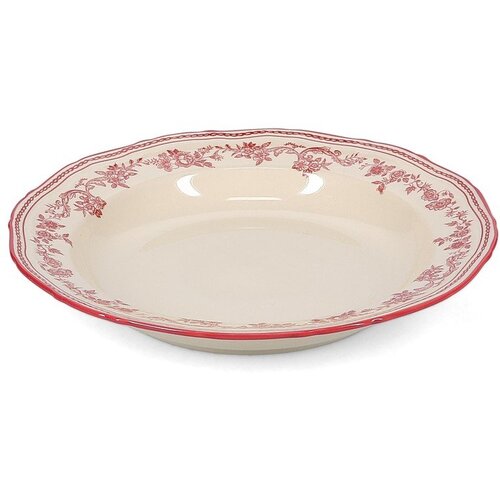 S|P Collection Bordo/boje slonovače dubok porculanski tanjur &amp;oslash; 23 cm Cyril &amp;ndash; Slike