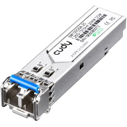  SM100GSA-20 Single Mode 1.25G LC SFP 1310nm 20km Cene
