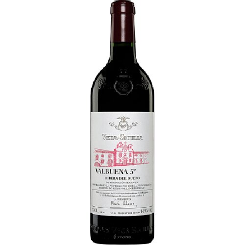 VEGA SICILIA Valbuena No 5. crveno vino 0.75l Cene