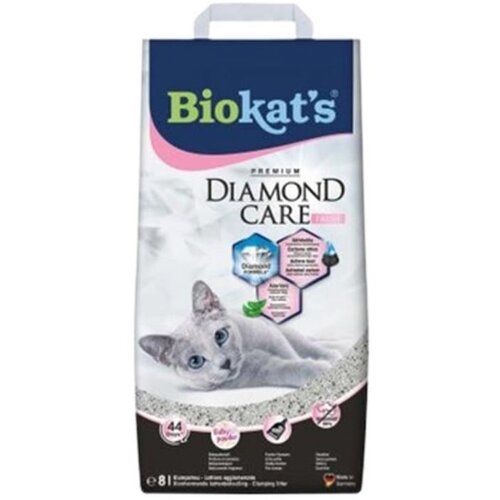 Biokats Posip za mačke Diamond Care Fresh, Grudvajući, 8l Cene