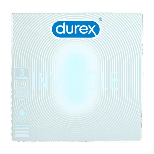 Durex invisible superthin 3 pack