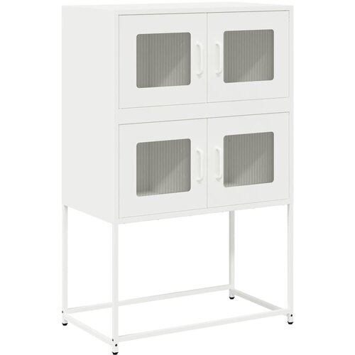 Maison Chic Komoda - Predalnik White 68x39x107 cm Steel, (21715995) Cene